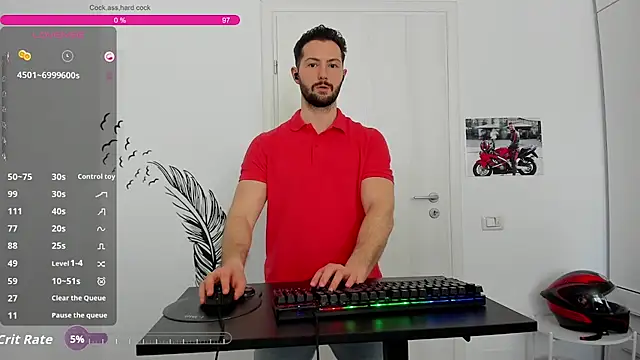 Chat +18 de ZackFraser ao vivo