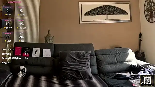 Show de ApollonFit_x na webcam