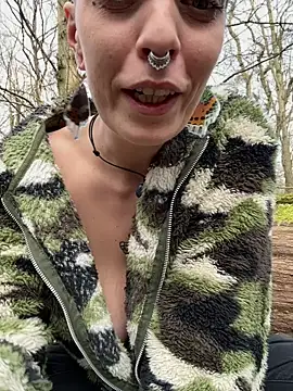 Show de MenaDreadfull na webcam