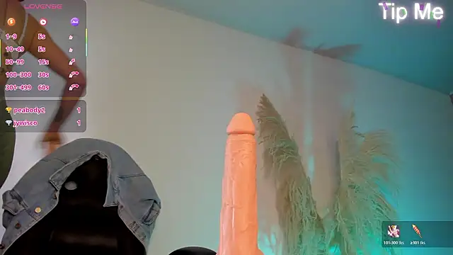 april_dumont élő XXX-chatje