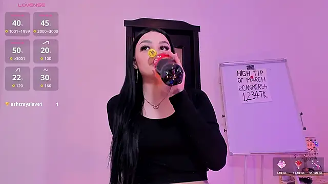 Peanaughty élő XXX-chatje