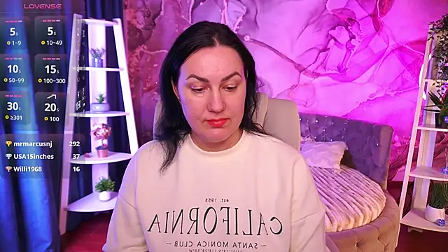 VelvetLuck élő XXX-chatje