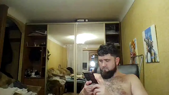 Show modela StasConnor na web-kameri