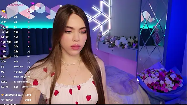 Chat XXX ao vivo de MimiForce