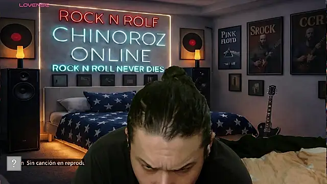 chino_roz: διαδικτυακό σόου στην κάμερα