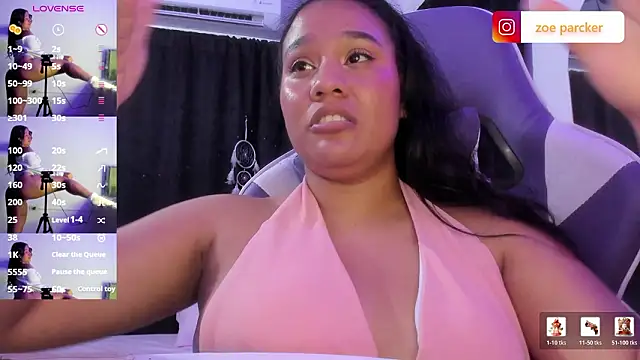 ZoeParcker Chat XXX in diretta
