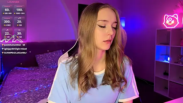 EvaPeace Pertunjukan Webcam