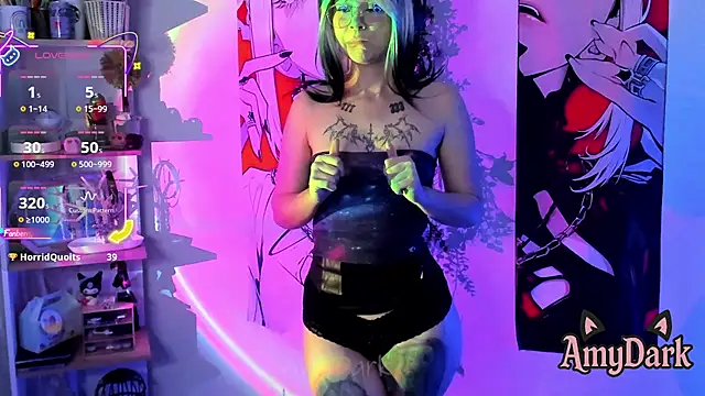 _AmyDark élő XXX-chatje