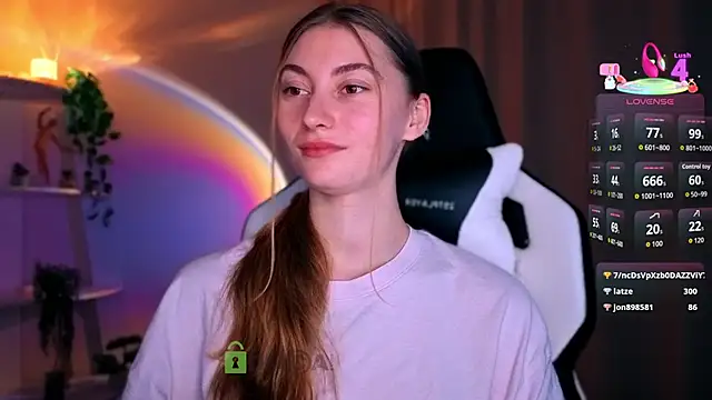 lady_curls 现场XXX聊天