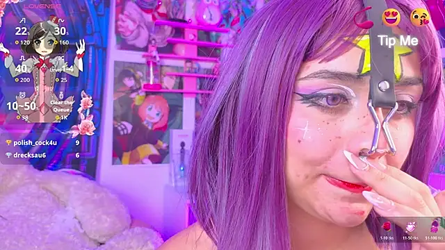 kitty_niki élő XXX-chatje