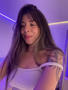 AmmyCollinsW élő XXX-chatje