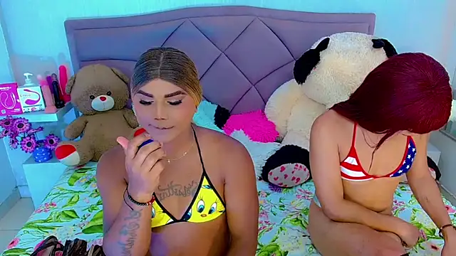 party_duo_trans Webcam Show