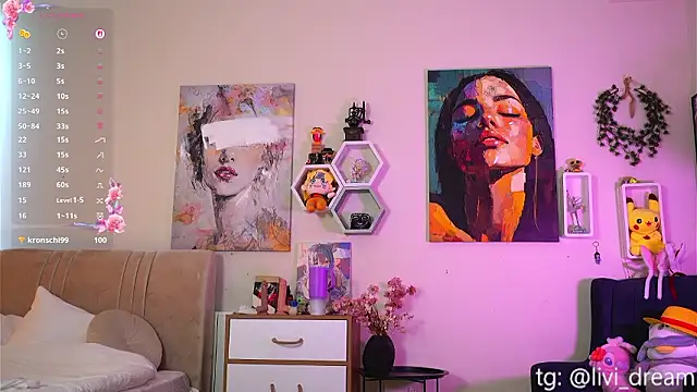 VernitaFiscaliniのウェブカメラショー