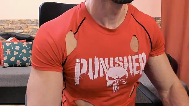 HotHunkTrainerのウェブカメラショー