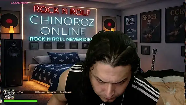 chino_roz 网络视讯表演