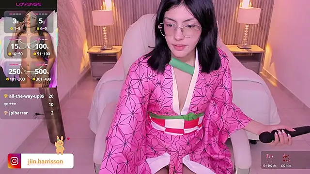 Chat +18 de Jin-harrison ao vivo