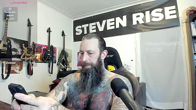 โชว์เว็บแคมของ StevenRiseNYC