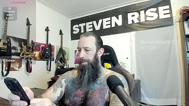 Show de StevenRiseNYC na webcam