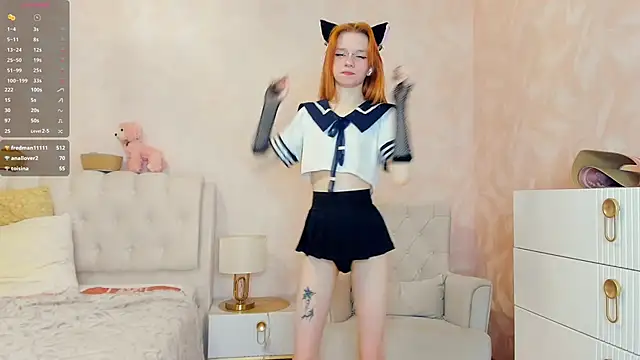 TarynPalek Adlı Modelin Web Kamerası Şovu