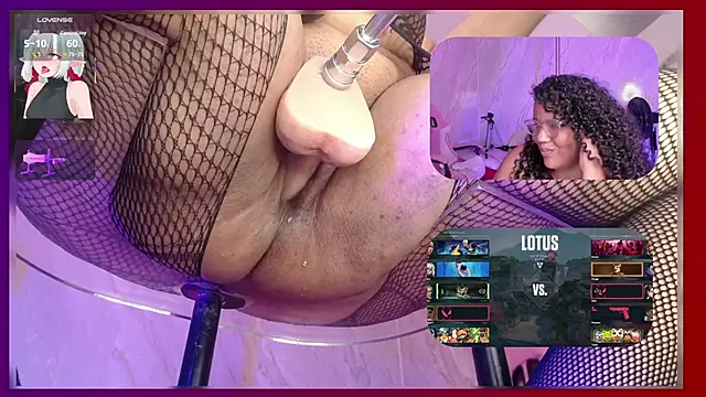 Show de MhiaRey na webcam