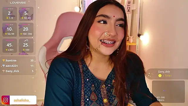 ashalisha Live XXX-Chat
