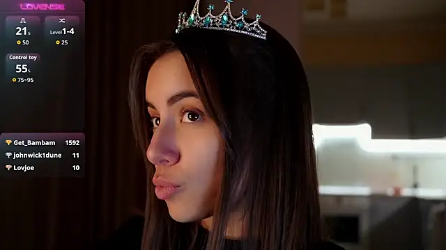 Show modela KateCarrey na web-kameri