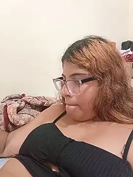 Show de ruivinhaenegao na webcam