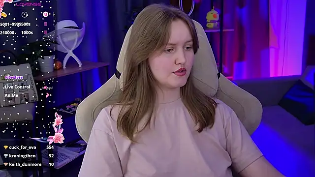 KellyPoter élő XXX-chatje