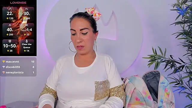 Chat +18 de AmberJoyMilf ao vivo