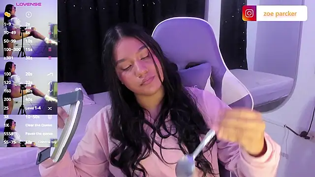 Živý XXX chat ZoeParcker