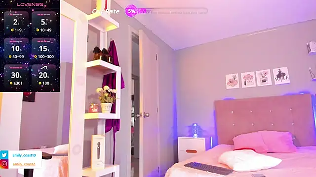 EmilyCoast-1 Adlı Modelin Canlı XXX Sohbeti