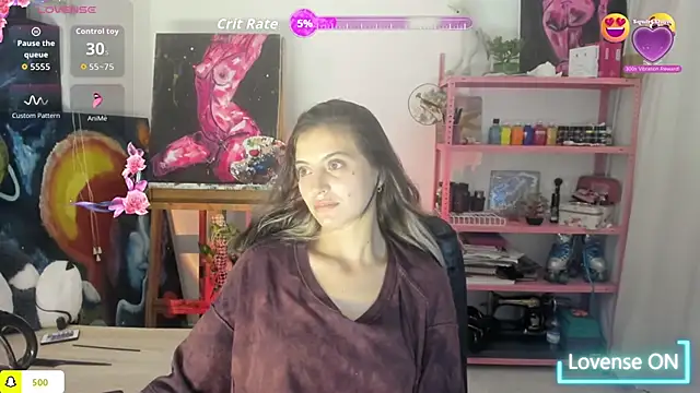 Chat +18 de mariecam420 ao vivo