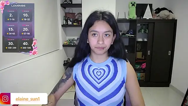 Chat +18 de elaine_sun1 ao vivo