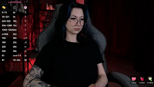 WesleeGray élő XXX-chatje