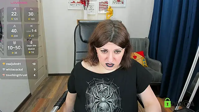 Czat XXX na żywo – Black_Black_Rose