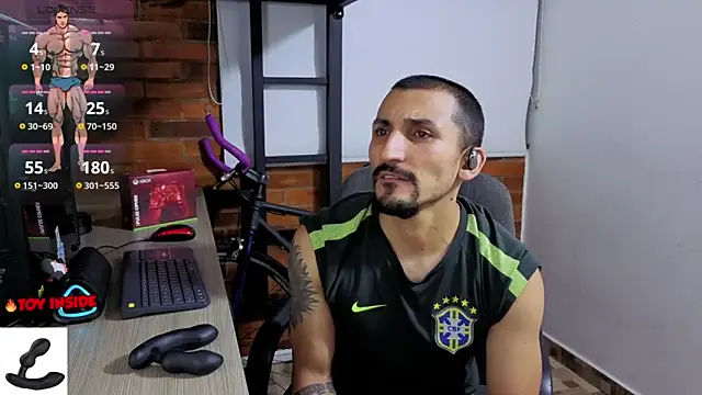 Marck_Muscleのウェブカメラショー