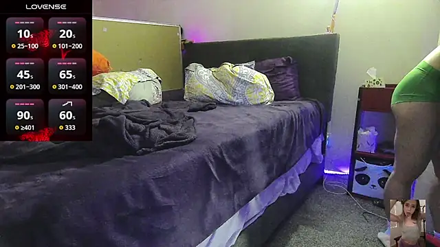 Blondiewithanass webkamerás műsora