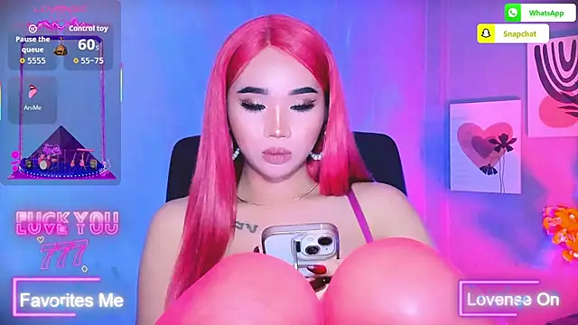 _prettyjawdropper_ élő XXX-chatje