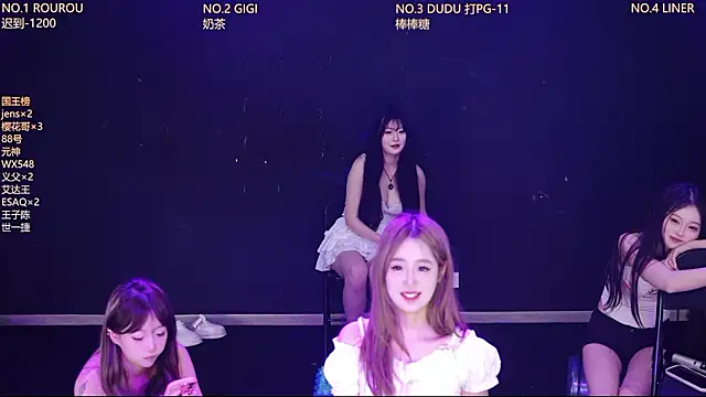 88_Emeralds Show in webcam