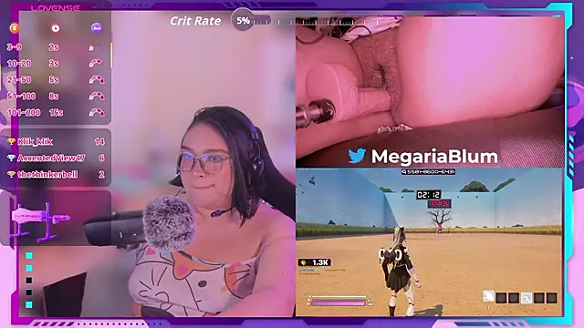 MegariaB live XXX chat