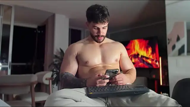 Show de Valenthino_Salvatore na webcam