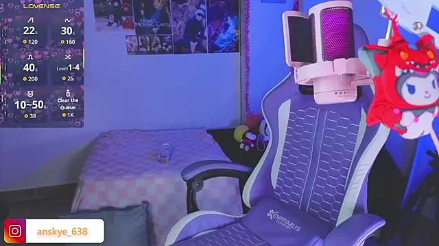 AnngelaSkye élő XXX-chatje