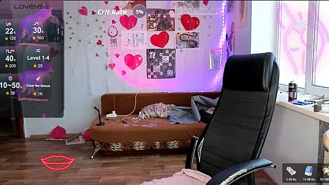 Chat +18 de RachelPirce ao vivo