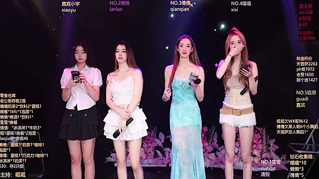 Bgirl-001 webkamerás műsora