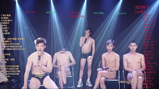 Show de webcam de BTS-007