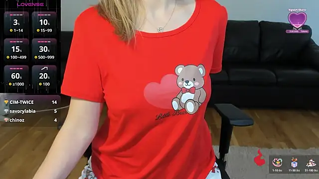 HornyNalia's Live XXX Chat