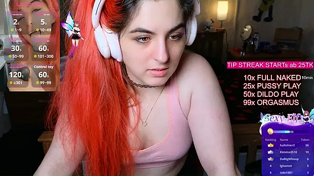 Show de jennystyle na webcam