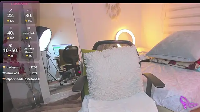 SharonVelvet élő XXX-chatje