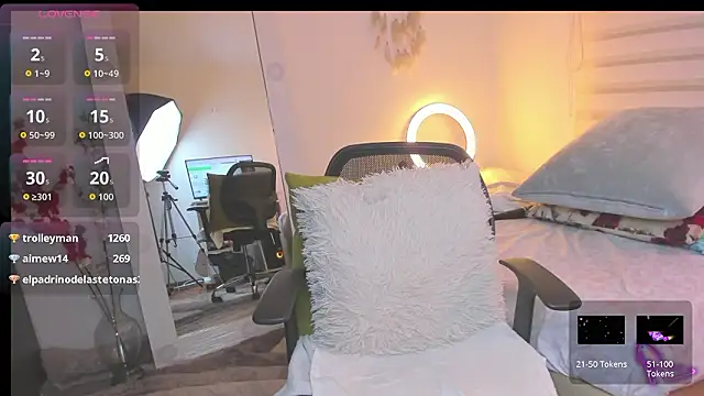 Chatroom XXX en direct de SharonVelvet