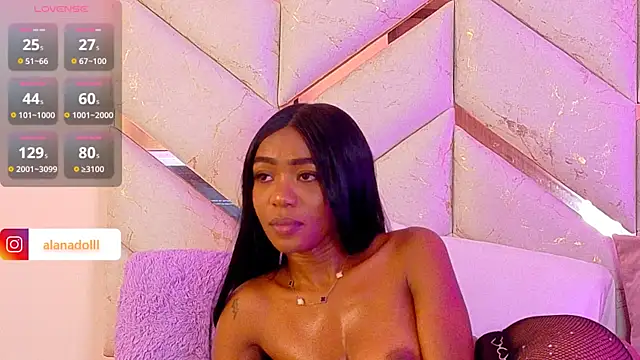 Chat +18 de AlanaDoll ao vivo